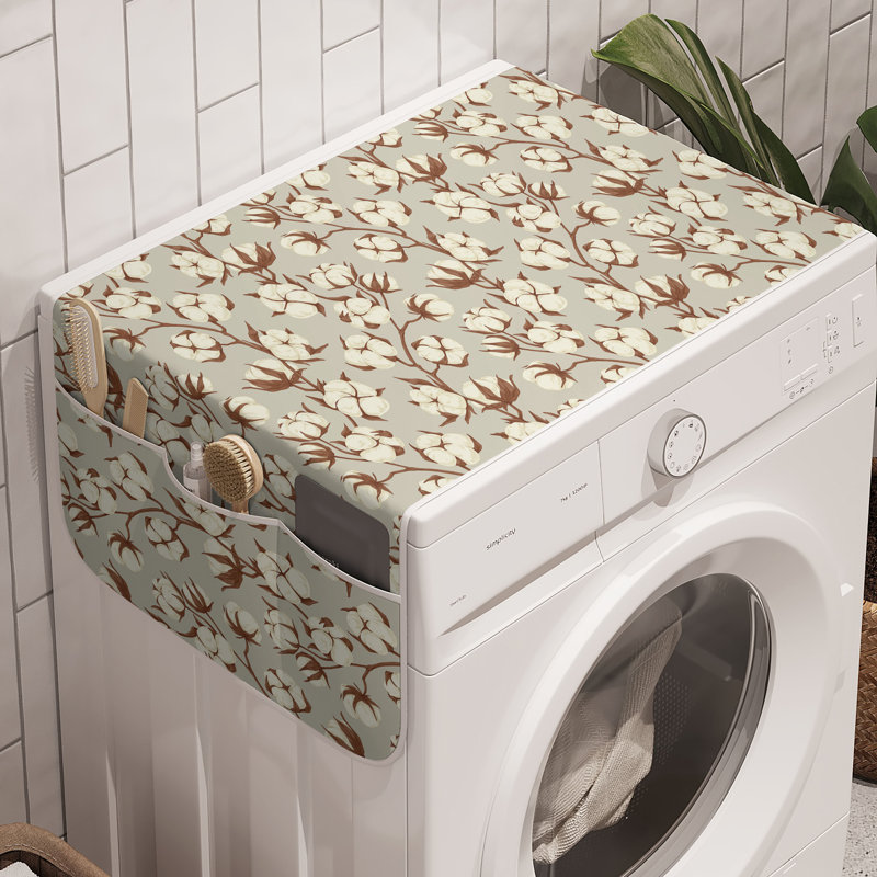 Machine à laver East Urban Home, paquet de 2, caramel gris pâle 47 po x 18,5 po