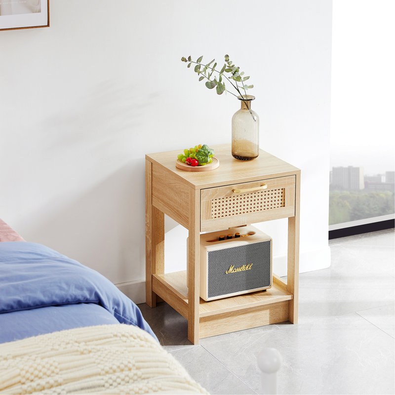 Table de chevet Duley, Naturel