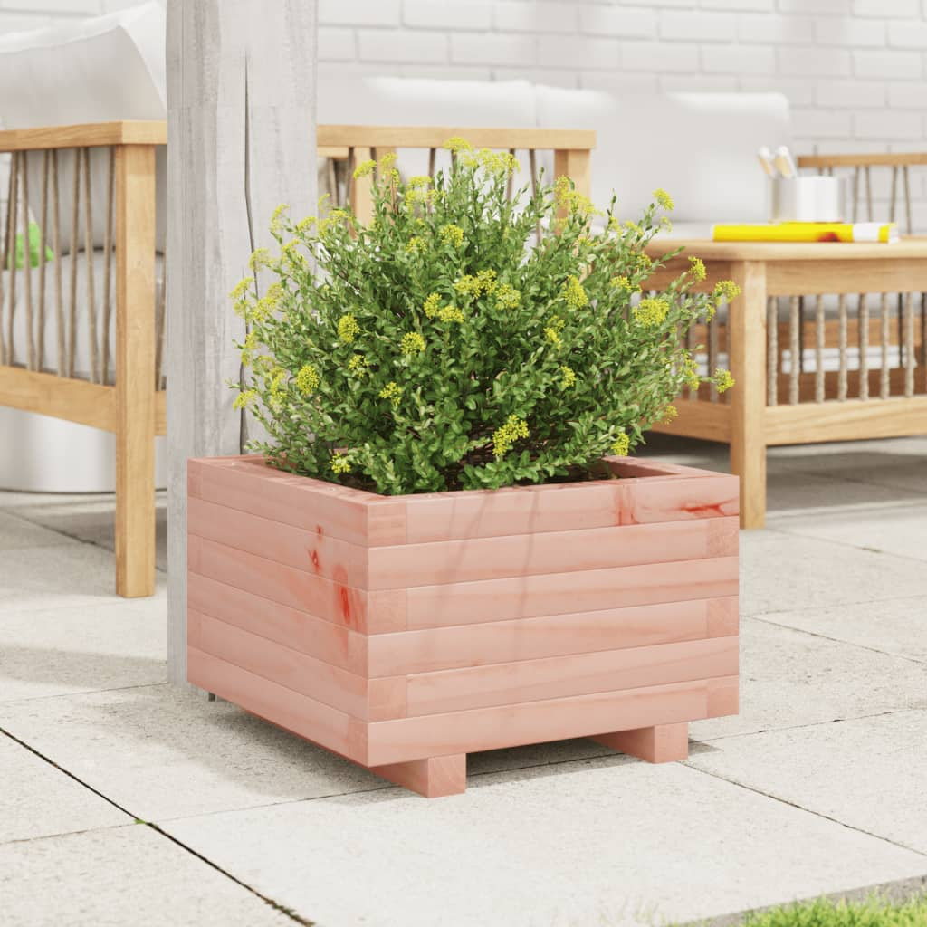 Vidaxl Garden Planter Outdoor Flower Pot Patio Planter Pot Solid Wood Douglas - Image 2