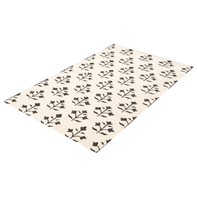 Evah Wool Floral Indoor Rug