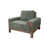 Polyester vert olive est en rupture de stock