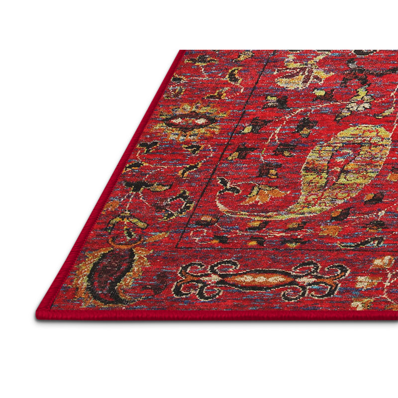 Caye Oriental Indoor Rug, Rectangle 7' x 9'