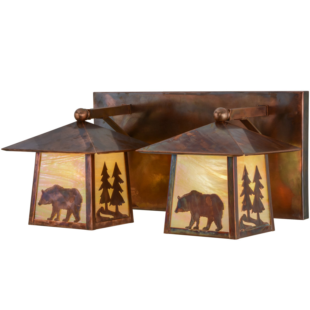 Rustic Lodge 2 - Light Dimmable Vanity Light Meyda Lighting