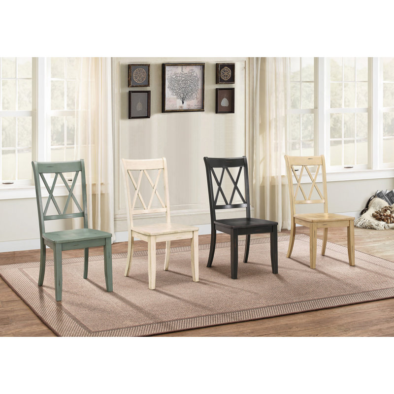 Ensemble de 2 chaises d'appoint Casual, Sarcelle