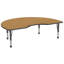 Table d'activité 48 "x 72" avec moulures en T et pieds réglables-39310983-99078003