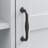 Bathroom Storage Cabinet with Doors, Drawers & Tilt-Out Hamper - Freestanding Gray Style-1506179386