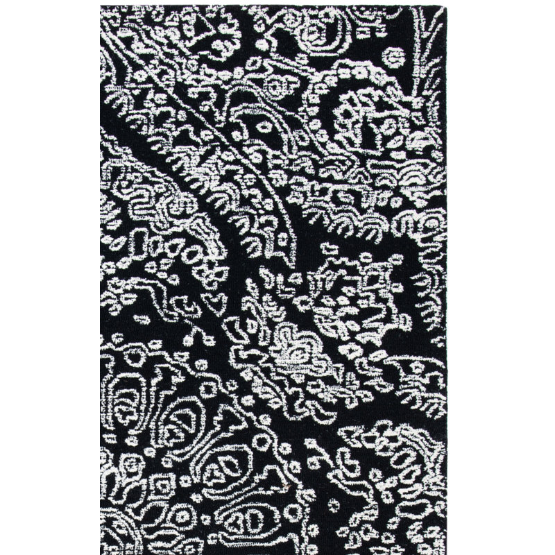 Metro Hand Tufted Indian Wool And Cotton With Latex Oriental Rug, Runner 2'3" x 8'