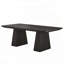 Bureau de direction 63 po avec piédestal double 63 po