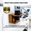 Teak Folding Insulated Drink Holder