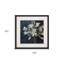 «Midnight Lilies I», impression murale encadrée noire