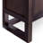 Modern Boho Accent Storage Cabinet with 2 Rattan Inlay Doors, Adjustable Shelves & Solid Wood Frame-118226006