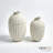 Nail Head Vase-Rustic White-911121194