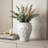 White Ceramic Table Vase-666622936