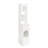 1x White Sideboard Storage Cabinet |  2 Drawers+pegboard+2 Shelves | 13.78"wx13.78"dx70.87"h, Kitchen/dining/living/bedroom, Modern