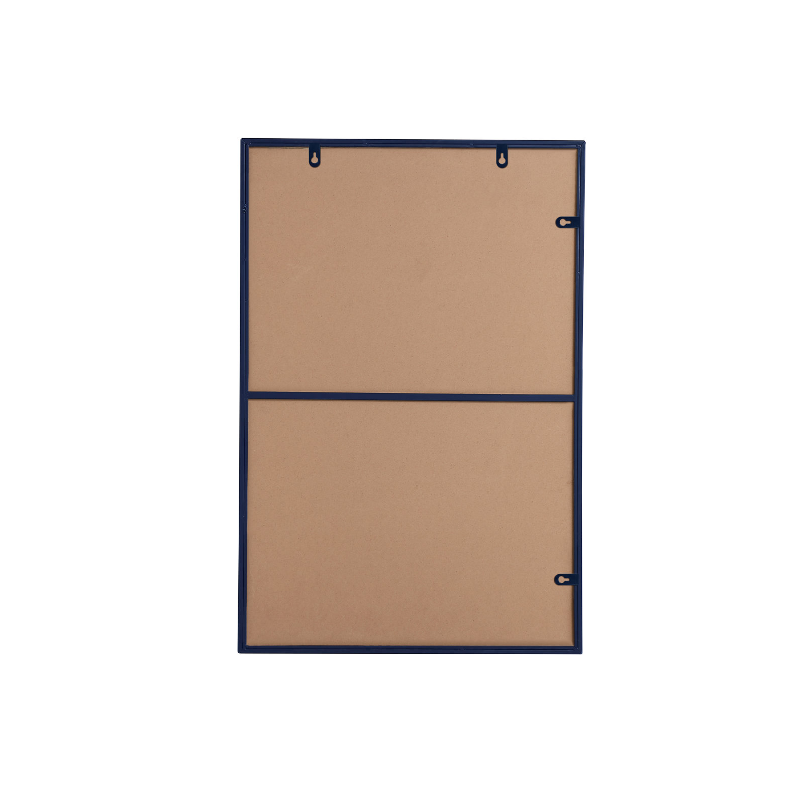 Sabine Metal Rectangle Wall Mirror, 42" x 28", Blue