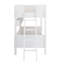 Lit superposé en bois avec tablettes de rangement-1017703515