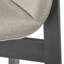 Chaise d'appoint Parisi en gris clair-1378219520