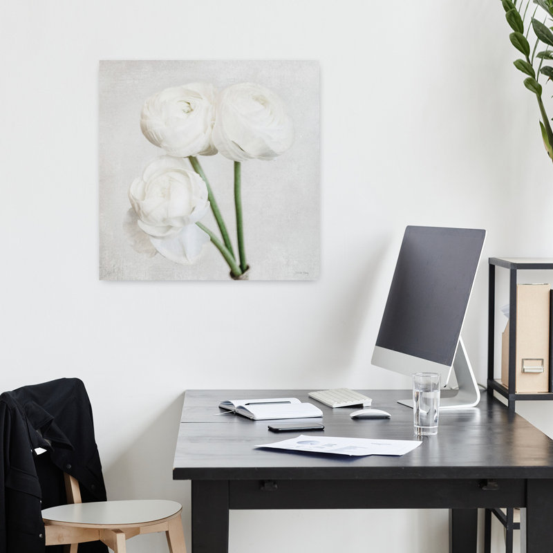 Art floral frais et contemporain, H 18 po x l 18 po