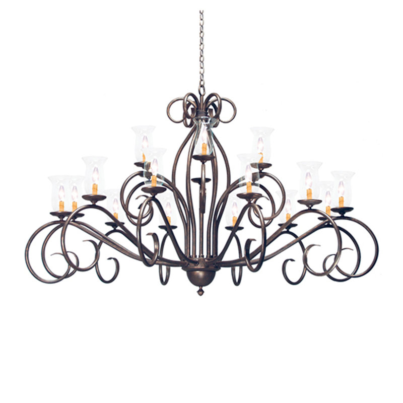 Lustree de style bougie à 18 lumières classic Perrytown