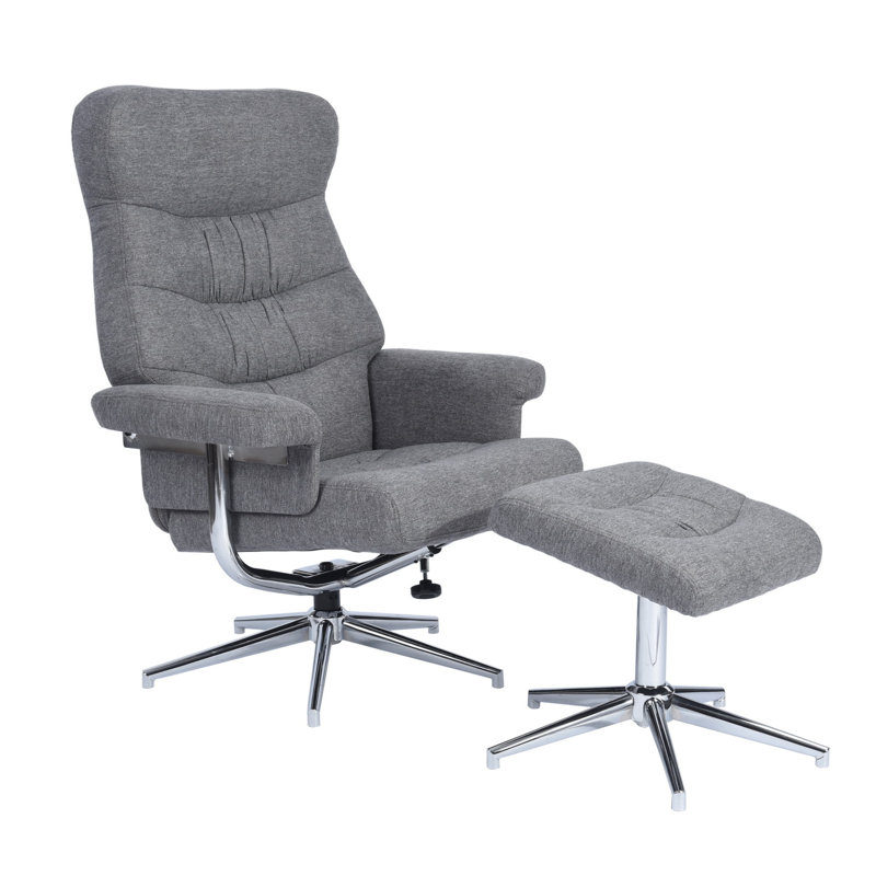 Manual Recliner with Footstool