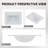 Valdren 24" Ceramic Vanity Top