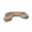 6 Seater Corner Sofa -1843261132-1843261128