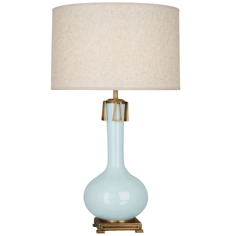 Athena Table Lamp, Baby Blue