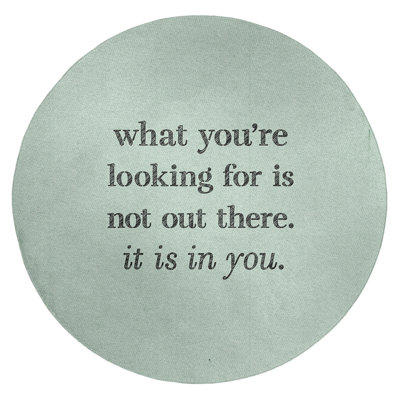 Quotes Chenille Indoor Rug