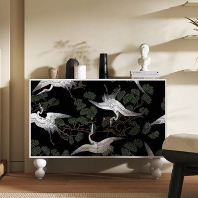 Double Door Accent Cabinet And  Storage Console