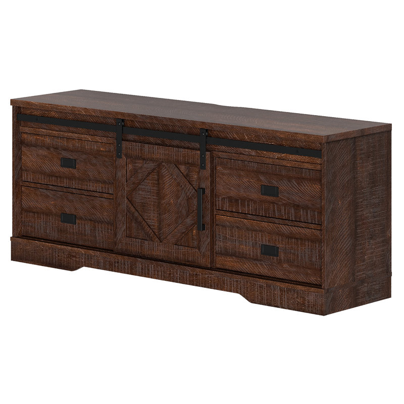 Glenford Sudbury TV Stand for TVs up to 65", Brown