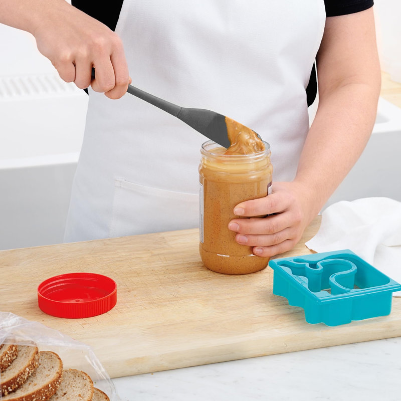 Ensemble de 4 grattoirs et spatules en silicone Tovolo Flex-Core, Charcoal