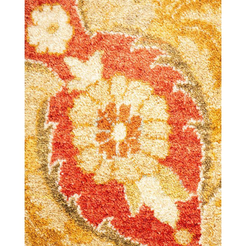 Classic One-of-a-Kind 9' 4" X 11' 8" Hand Knotted Area Rug
