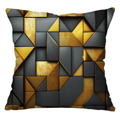 Icicles Cave Nature Fantasy Landscape Throw Pillow, Fantasy  Pillows