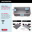Évier de cuisine en granite DELTA L 32 po à cuve simple encastrable avec rebord WorkFlow ™ DELTA Everest ™