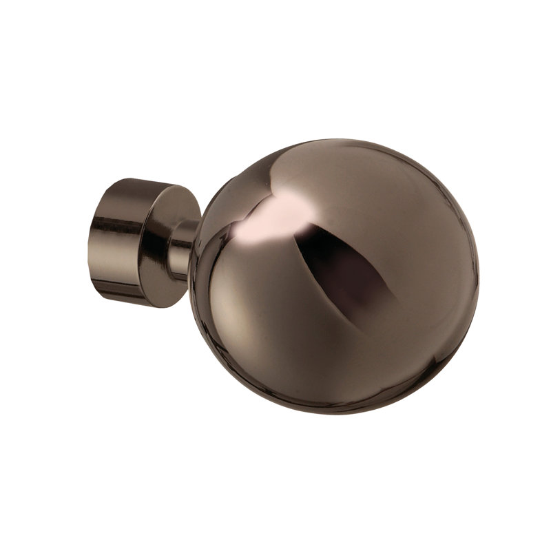 22.86cm Finial, Polished Graphite