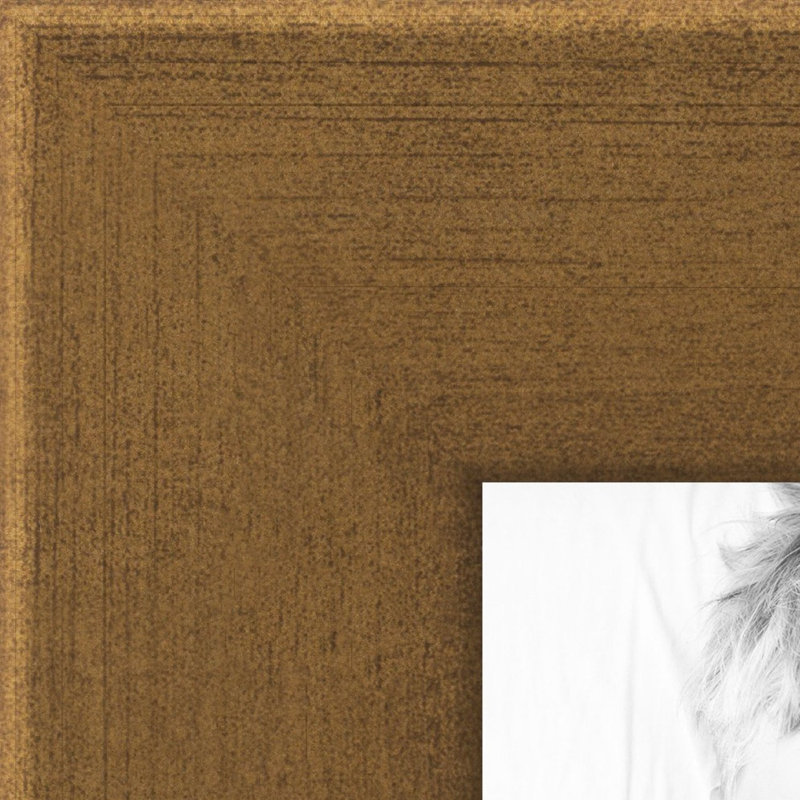 Vasili Matte Picture Frame, 18" x 24", Gold