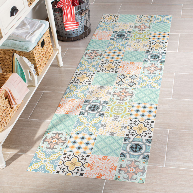 Water Resistant Non-Skid Kitchen Mat, Runner 2'2" x 6'7"