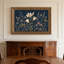 Art botanique sur toile bleu marine-133049000