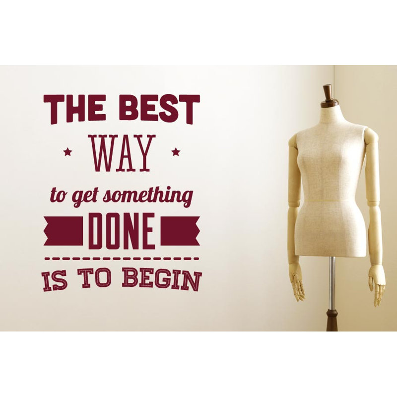 Non-Wall Damaging Wall Decal, Large, Burgundy