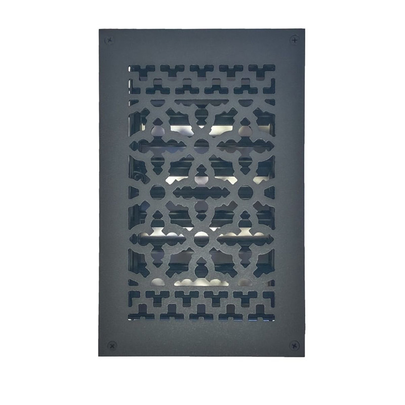 10" x 6" Grille & Louver, Wall opening (with holes and screws)