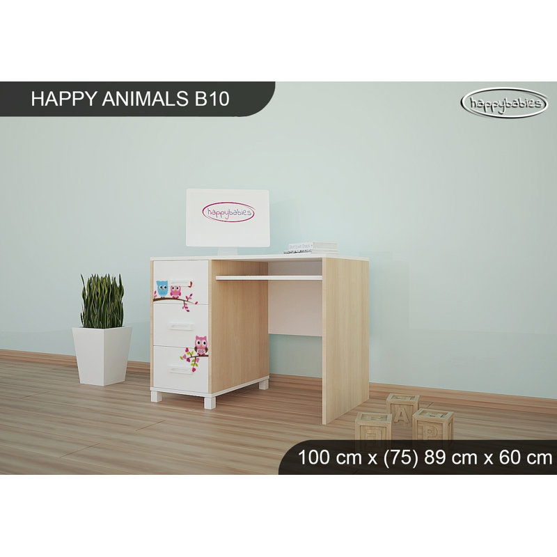 100cm Writing Desk, Oak