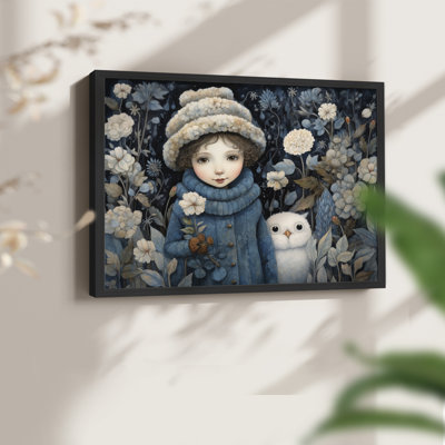 «Chirstmas Art» - CECXC - Reproduction encadrée - Restickable