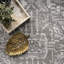 Tapis oriental / persan oriental pour le salon, la chambre et la cuisine, gris clair / ivoire-215430656