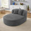 Chaise moderne avec 2 coussins de soutien-2140096491