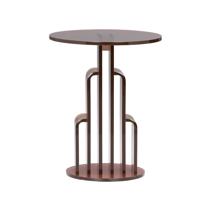 Aubrielle Side Table, Hazel Brown