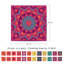 Adams Abstract Non-Wall Damaging Wall Decal