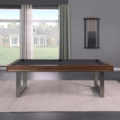 Harmony Solid Wood Slate Pool Table with Dining Top