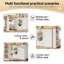 204 cm Bar Cabinet Bar Cabinet