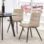 Leann Tufted Velvet Upholstered Back Side Chair-739582755