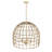 Robbie 19.69" W 4-Light Dimmable Caged Pendant